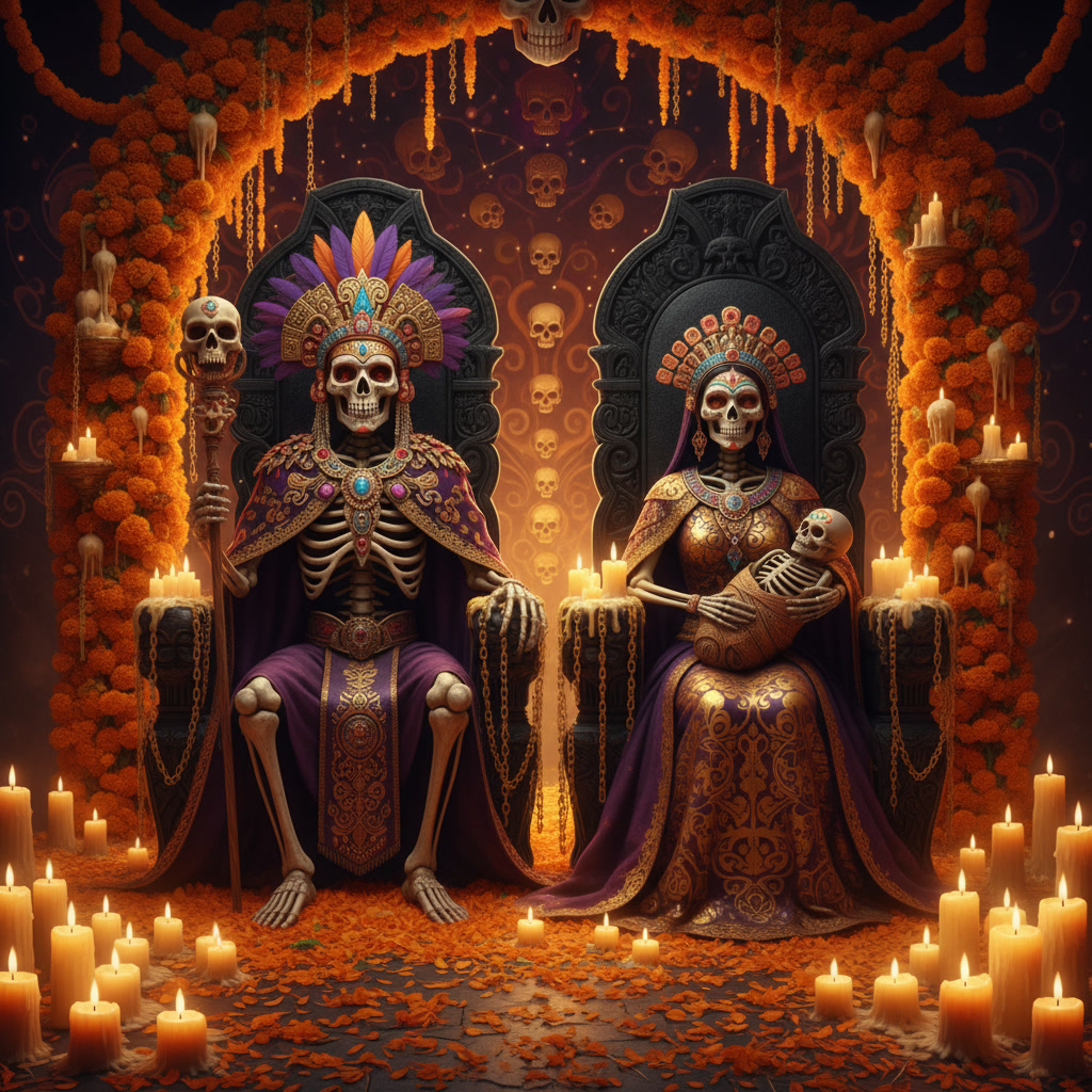 Familia Azteca del Mictlán